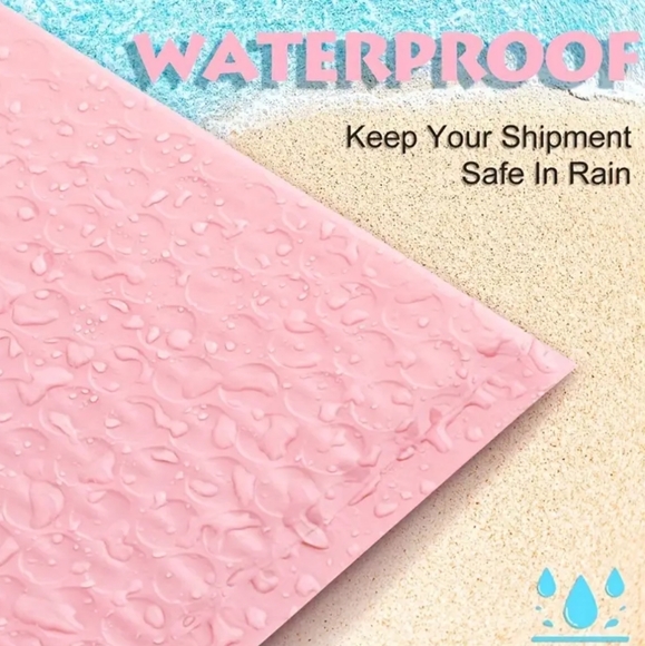 🫧 Bubble Mailers 🩷 10 Pack Pink 4 X 8in Padded Self Sealing Envelopes ☆》NWT《☆ - Picture 3 of 10